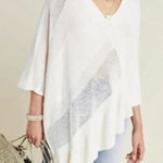 Anthropologie Padma Ivory Asymmetrical Sweater - Size - XS/S Photo 0