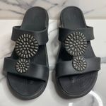 Crocs Women's Black Dual Comfort Monterey Diamante Wedge Slide Sandals Sz 11 Photo 1