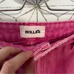 Rolla’s Duster High Rise Slim Short Layla Magenta Pink Size 28 Photo 3