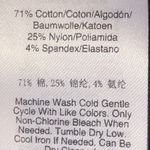 Donna Karan  BLACK LABEL Poplin black blouse Puff Sleeves M Photo 3