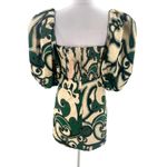 Alexis NWT  Iana Dress in Maldive Green Sz S puff dress Photo 5