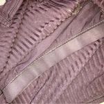 Aerie Womens brown ribbed appliqué longline bralette Photo 4