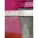 Lauren Ralph Lauren Striped Sweater Pink Orange Cotton Blend‎ Womens Medium Photo 5