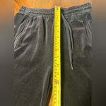 Alala Pants Liya Wide-Leg Velour Snap-Up Track Black Size XS Made in USA Photo 6