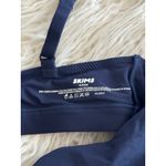 SKIMS  Fits Everybody Scoop Neck Bralette Navy Size Small Photo 6