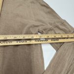 Helmut Lang  Top Womens Large Tan Brown High Low‎ Tunic Long Sleeve Wool Blend Photo 9