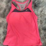 Nike  Bright Pink and Black Athletic Tank Photo 0