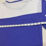 PINK - Victoria's Secret  Purple and White Short Sleeve Tee Photo 3