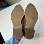 American Eagle leather tan Suede Mules 8 western design Photo 6