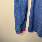 The North Face Reactor Hoodie in Heather Blue & Hot Pink Size Medium Photo 3