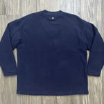 St. John Vintage  Sport Pullover Sweater Size Medium Blue Nautical Photo 2