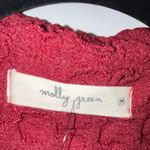 Molly green New, Shelby Button Up Long Sleeve Popcorn Shirt Jacket Shacket Photo 2