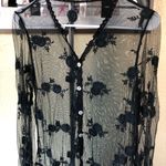 Gypsies Junkies Black Lace Long Sleeves Sheer Dress M Size M Photo 1