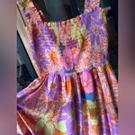 Petal and Pup Entro colorful floral smock maxi midi dress square neck show meyour mumu pockets Photo 9
