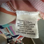 Bailey blue Multicolor Striped Sleeveless High Low Dress with Ruffle Size XL Photo 5