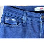 Levi's  512 Bootcut Jeans Perfectly Slimming Dark Wash Denim‎ Size 14 Stretch Photo 9