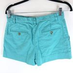 Ralph Lauren  Sport Womens Shorts Twill Cotton Aqua Blue 4 Photo 1