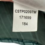 Cable & Gauge NWT Velour Long Sleeve Mock Neck Blouse Top Green Size Large Photo 12