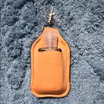 Handmade Orange Mini Suitcase Keychain Photo 5