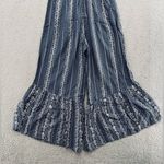 Japna  Wide Leg Romper Floral Wide Leg Strapless Smocked Jumpsuit Women's XS NWT Photo 9