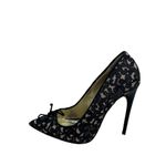 Tom Ford  Lace Embroidered & Bow Accents Stilettos Photo 0