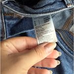 American Eagle  Mom Jean 2 Dark Wash Distressed Rips Photo 5