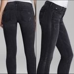 Vince Dylan Side Stripe Skinny Tuxedo Style Jeans Black Size 26 Photo 2