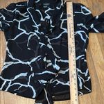 Peck & Peck  Black and White Blouse size 4‎ Photo 4