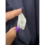 Lulus Navy Blue Halter Wide Leg Pant Jumpsuit Size Large Lined Zip Back Chiffon Photo 7