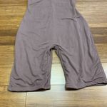 Pomelo Project One Shoulder Romper Womens Small Brown Jumpsuit Casual Athleisure Photo 2