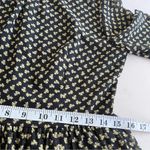 Orla Kiely RARE chiffon clover shamrock ditsy print midi dress size 6 Photo 9