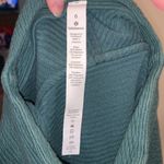 Lululemon On Repeat Mock Neck green Smoke Sweater Photo 8