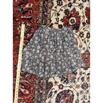 Boden Floral Tiered Skirt Black Pink Boho Print Lined Size 4 UK 8 Photo 6