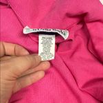 Vibrant Pink Button Down Shirt Embroidered Hem Barbiecore Plus Size Collar 2X Photo 5