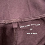 Universal Standard  Hollie Brushed Terry Striped Joggers Raisin / Black 2XS 6-8 Photo 2