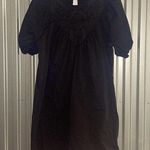 Strut & Bolt Black Babydoll Wednesday Adams Dress Capsule Wardrobe Goth Photo 0