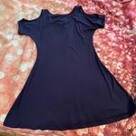 Charming Charlie Cold Shoulder Fit And Flare Dress Photo 3