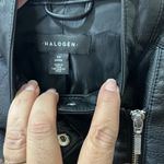 Halogen Quilted Faux Leather Moto Jacket Size XSmall Petite Photo 4