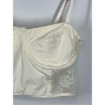 Pins And Needles Women's Lace No Wire Adjustable Strap Corset Cream Size Medium Photo 2