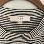 Loft  Black & White Stripe Sweater Photo 2