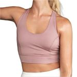 Free People Movement Sports Bra Mauve Pink Strappy Women’s Size Small S Yoga Photo 2