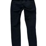 Blanqi Maternity Postpartum Belly Support Jeans | Black Distressed Raw Hem | 4 Photo 2