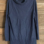 Adrianna Papell Adrienne Vittadini Women's‎ Cowl Neck Tunic(NAVAL HEATHER,) Size Large Photo 0