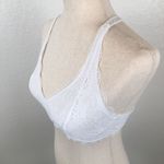 Felina keyhole racer back bra S White Photo 1