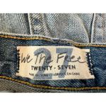 We The Free  Light Wash Distressed Denim Shorts Size 27 Photo 2