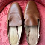 Madewell  Brown Leather Mules Size 8 Photo 0