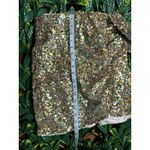 NBD REVOLVE  Cintia Mini Skirt Gold Sparkly Size Medium Photo 9