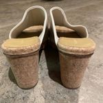 Vince  Wyatt-E Flax Leather Mule Sandal Shoes Womens Size 9M Cork Heel Open Toe Photo 5