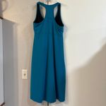 The North Face  Abby Dress Women's M Teal Racer Back Outdoor  UPF30 Large Hike Photo 3