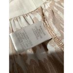 FATE. -Neck Ruffle Short Sleeve Cream And White Printed Viscose Mini Dress Photo 5